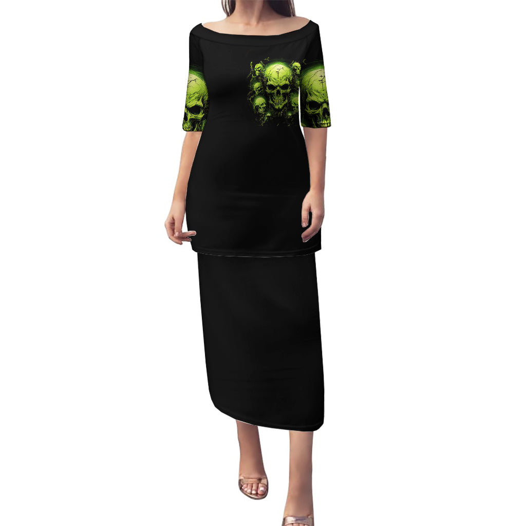 Thunder Skull Puletasi Thunder Skull I Never Alone My Demon With Me 24/7 - Wonder Print Shop