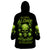 Thunder Skull Wearable Blanket Hoodie Thunder Skull I Never Alone My Demon With Me 24/7 - Wonder Print Shop