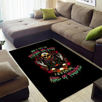 Anubis Skull Area Rug Skull Anubis Don't Try To Figured Me Out - Wonder Print Shop