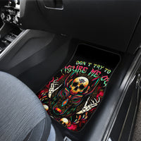 Anubis Skull Car Mats Skull Anubis Don't Try To Figured Me Out - Wonder Print Shop