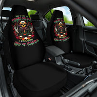 Anubis Skull Car Seat Cover Skull Anubis Don't Try To Figured Me Out - Wonder Print Shop