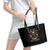 Anubis Skull Leather Tote Bag Skull Anubis Don't Try To Figured Me Out - Wonder Print Shop