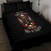 Anubis Skull Quilt Bed Set Skull Anubis Don't Try To Figured Me Out - Wonder Print Shop