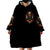 Anubis Skull Wearable Blanket Hoodie Skull Anubis Don't Try To Figured Me Out - Wonder Print Shop