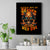Flower Skull Canvas Wall Art Litte Bit Of Heaven With A Wild Side - Wonder Print Shop
