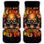 Flower Skull Car Mats Litte Bit Of Heaven With A Wild Side - Wonder Print Shop