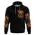 Flower Skull Hoodie Litte Bit Of Heaven With A Wild Side - Wonder Print Shop