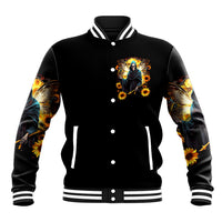 Fairy Death Skull Baseball Jacket Mess With Me I'll Let Karma Do It's Job - Wonder Print Shop
