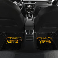 Fairy Death Skull Car Mats Mess With Me I'll Let Karma Do It's Job - Wonder Print Shop