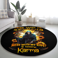 fairy-death-skull-round-carpet-mess-with-me-ill-let-karma-do-its-job