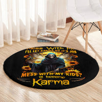 fairy-death-skull-round-carpet-mess-with-me-ill-let-karma-do-its-job