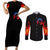 Death Skull Couples Matching Short Sleeve Bodycon Dress and Long Sleeve Button Shirts Of Course I'm Going To Hell - Wonder Print Shop