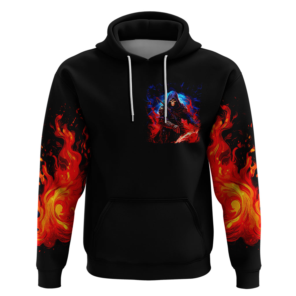 Death Skull Hoodie Of Course I'm Going To Hell - Wonder Print Shop