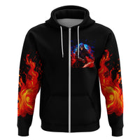 Death Skull Hoodie Of Course I'm Going To Hell - Wonder Print Shop