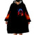 Death Skull Wearable Blanket Hoodie Of Course I'm Going To Hell - Wonder Print Shop