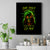 Fire Death Skull Canvas Wall Art The Only Thing That Can Stop Is Me - Wonder Print Shop
