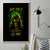 Fire Death Skull Canvas Wall Art The Only Thing That Can Stop Is Me - Wonder Print Shop
