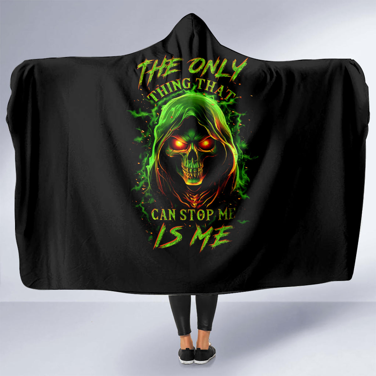 fire-death-skull-hooded-blanket-the-only-thing-that-can-stop-is-me