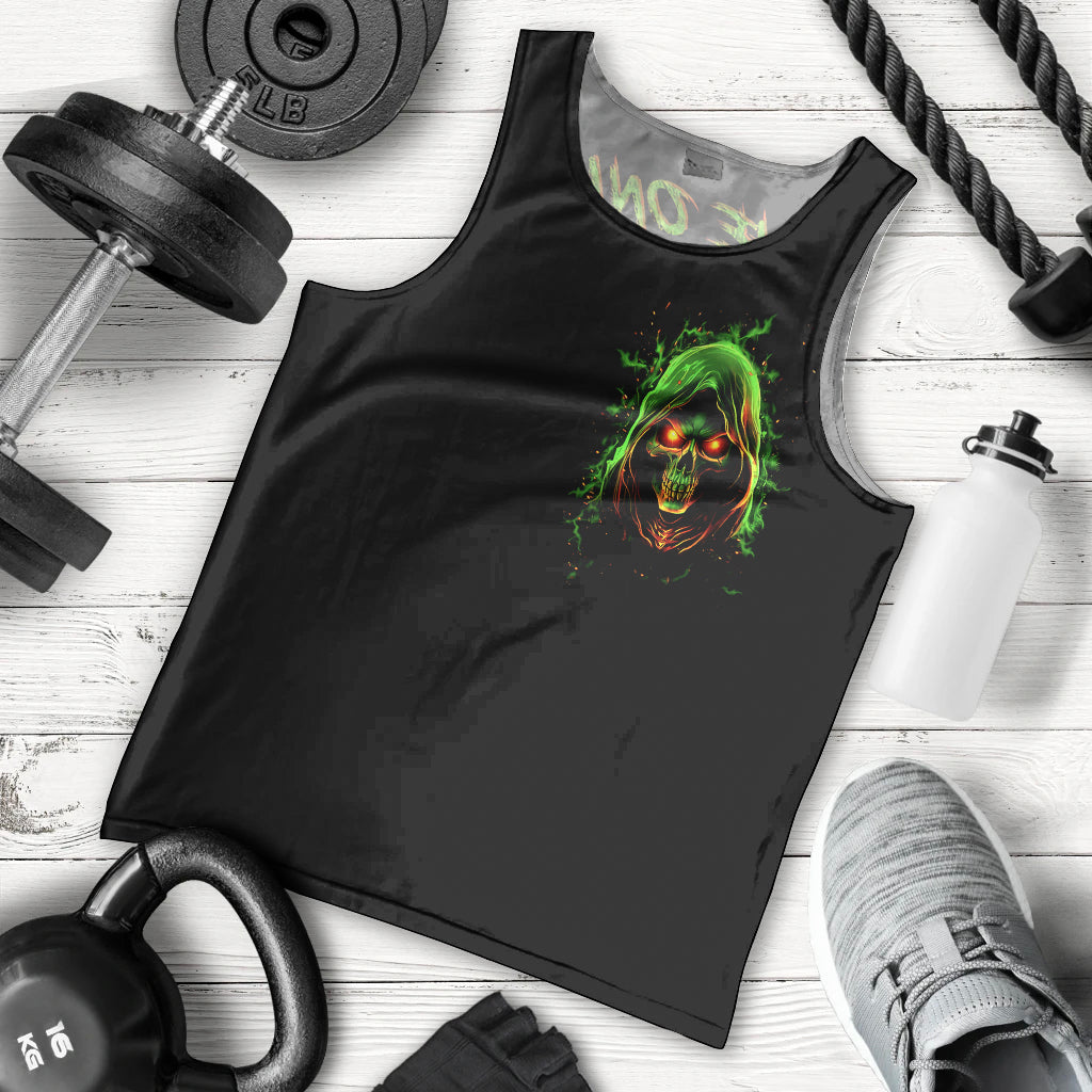 fire-death-skull-men-tank-top-the-only-thing-that-can-stop-is-me