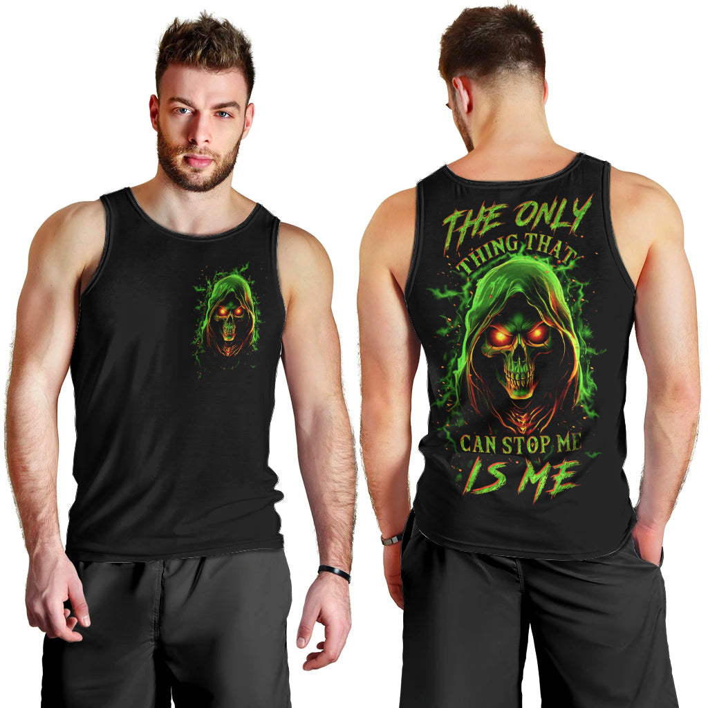 fire-death-skull-men-tank-top-the-only-thing-that-can-stop-is-me