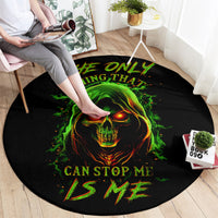 fire-death-skull-round-carpet-the-only-thing-that-can-stop-is-me