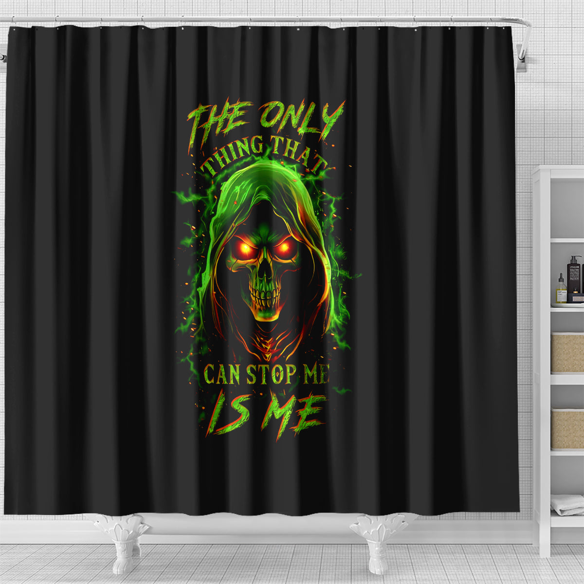 fire-death-skull-shower-curtain-the-only-thing-that-can-stop-is-me
