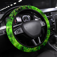 Fire Death Skull Steering Wheel Cover The Only Thing That Can Stop Is Me - Wonder Print Shop