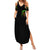Fire Death Skull Summer Maxi Dress The Only Thing That Can Stop Is Me - Wonder Print Shop