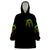 Fire Death Skull Wearable Blanket Hoodie The Only Thing That Can Stop Is Me - Wonder Print Shop