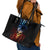 Vintage Skull Leather Tote Bag American Skull Vintage - Wonder Print Shop