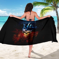 Vintage Skull Sarong American Skull Vintage - Wonder Print Shop