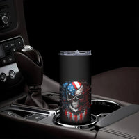Vintage Skull Skinny Tumbler American Skull Vintage - Wonder Print Shop