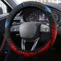 Vintage Skull Steering Wheel Cover American Skull Vintage - Wonder Print Shop