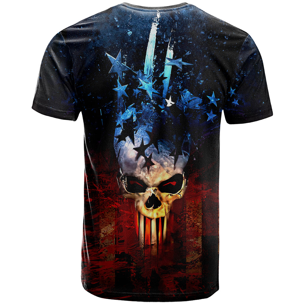 Vintage Skull T Shirt American Skull Vintage - Wonder Print Shop