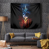 Vintage Skull Tapestry American Skull Vintage - Wonder Print Shop