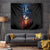 Vintage Skull Tapestry American Skull Vintage - Wonder Print Shop
