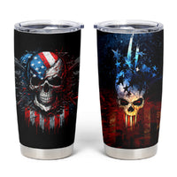 Vintage Skull Tumbler Cup American Skull Vintage - Wonder Print Shop