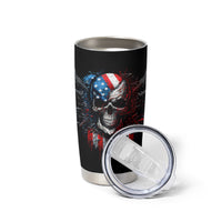 Vintage Skull Tumbler Cup American Skull Vintage - Wonder Print Shop