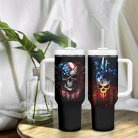 Vintage Skull Tumbler With Handle American Skull Vintage - Wonder Print Shop