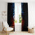 Vintage Skull Window Curtain American Skull Vintage - Wonder Print Shop