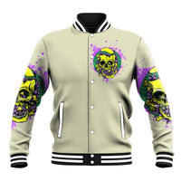 Flower Skull Baseball Jacket Iam Who Iam Your Approval Isn't Need - Wonder Print Shop
