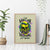 Flower Skull Canvas Wall Art Iam Who Iam Your Approval Isn't Need - Wonder Print Shop