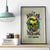 Flower Skull Canvas Wall Art Iam Who Iam Your Approval Isn't Need - Wonder Print Shop