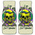 Flower Skull Car Mats Iam Who Iam Your Approval Isn't Need - Wonder Print Shop