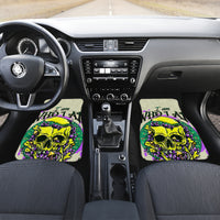 Flower Skull Car Mats Iam Who Iam Your Approval Isn't Need - Wonder Print Shop
