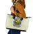 Flower Skull Leather Tote Bag Iam Who Iam Your Approval Isn't Need - Wonder Print Shop