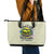 Flower Skull Leather Tote Bag Iam Who Iam Your Approval Isn't Need - Wonder Print Shop