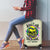 Flower Skull Luggage Cover Iam Who Iam Your Approval Isn't Need - Wonder Print Shop