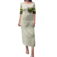 Flower Skull Puletasi Iam Who Iam Your Approval Isn't Need - Wonder Print Shop