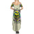 Flower Skull Summer Maxi Dress Iam Who Iam Your Approval Isn't Need - Wonder Print Shop